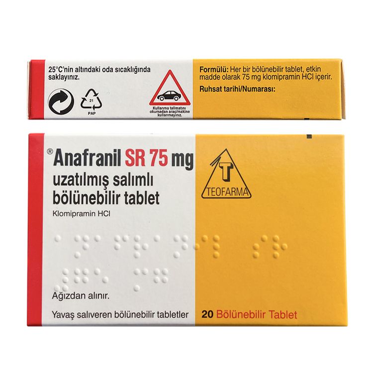 Anafranil 75 mg sr